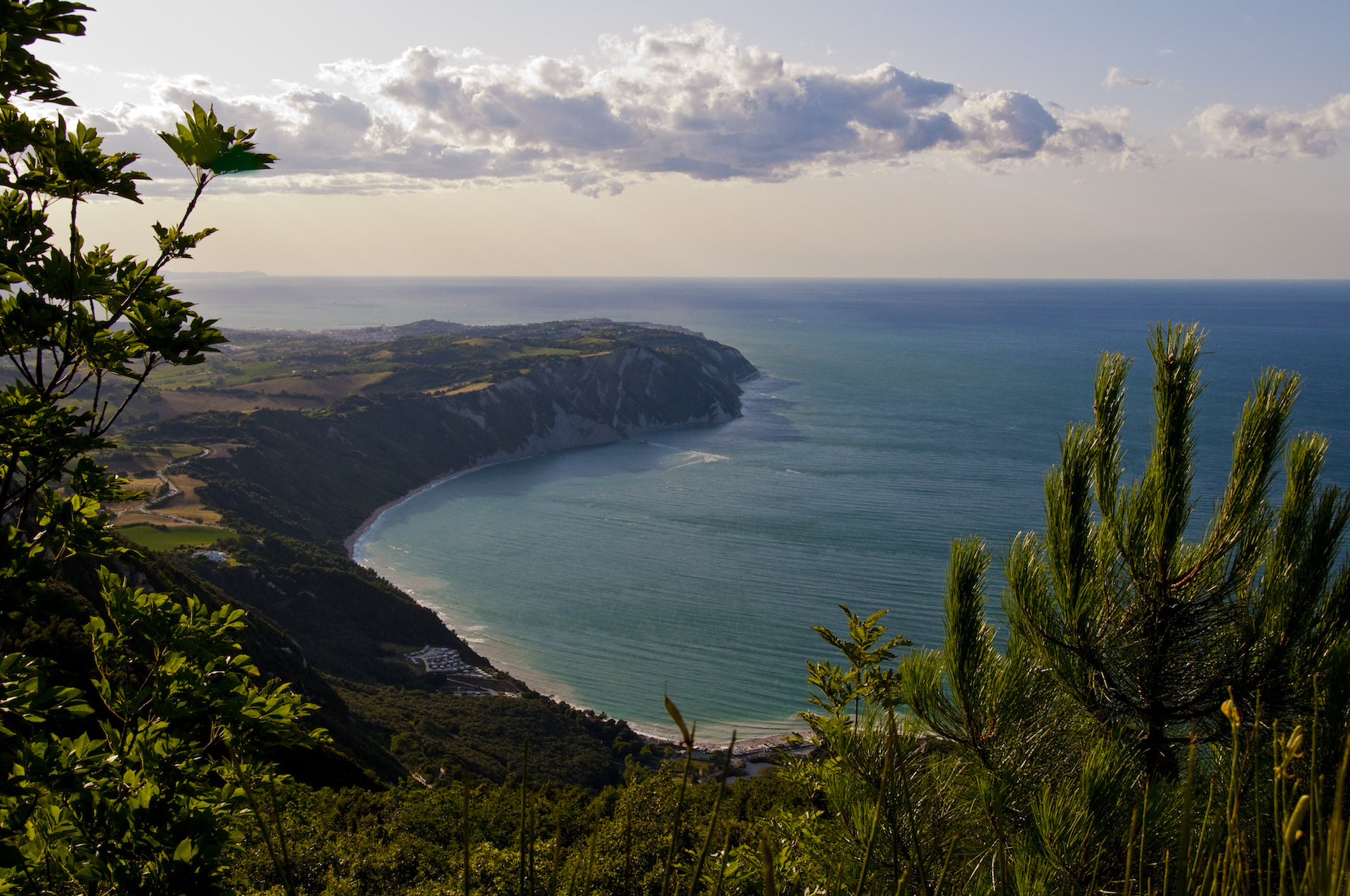 The sea, that wide salty water  body