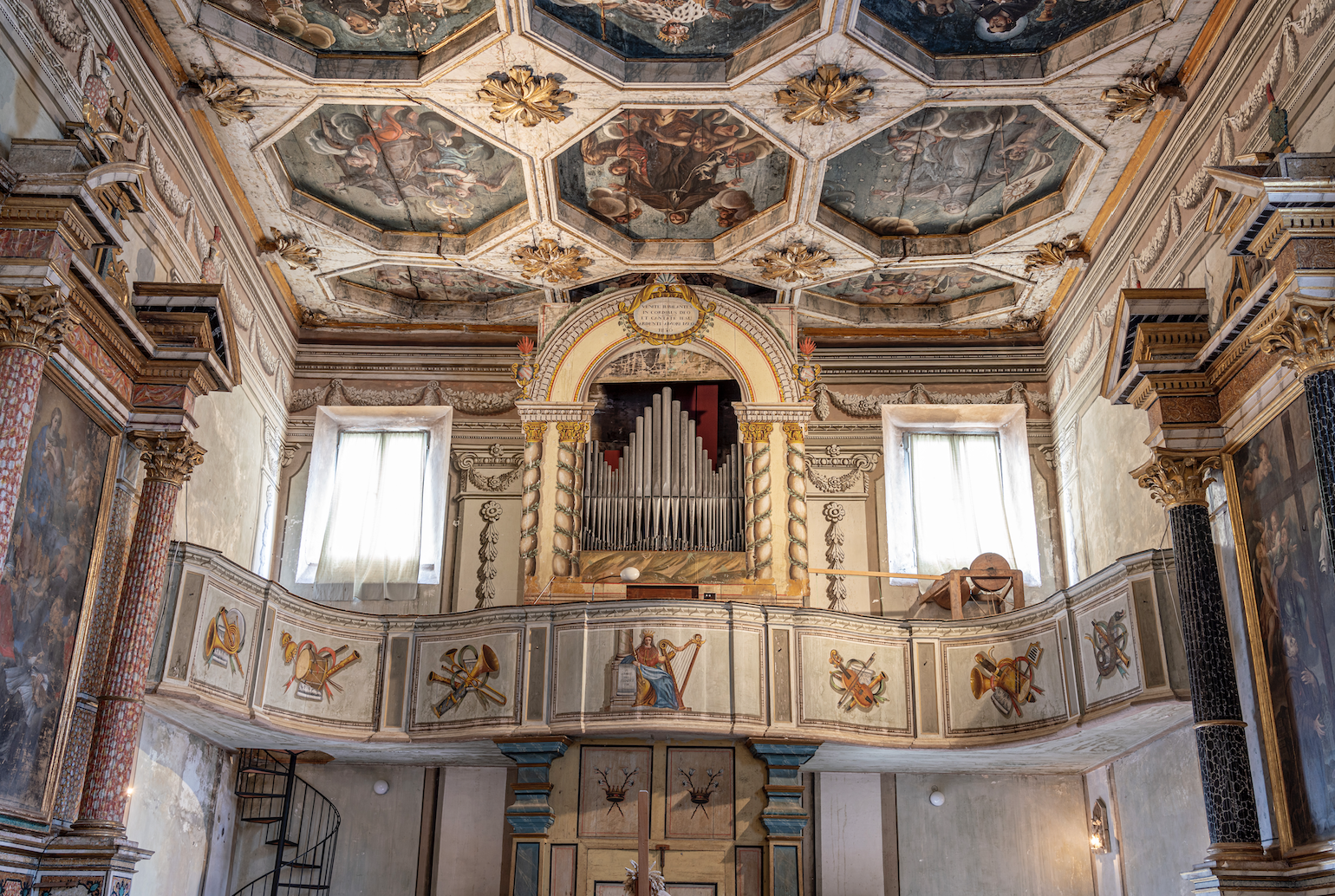 Chiesa di S. Maria dei Martiri_organo