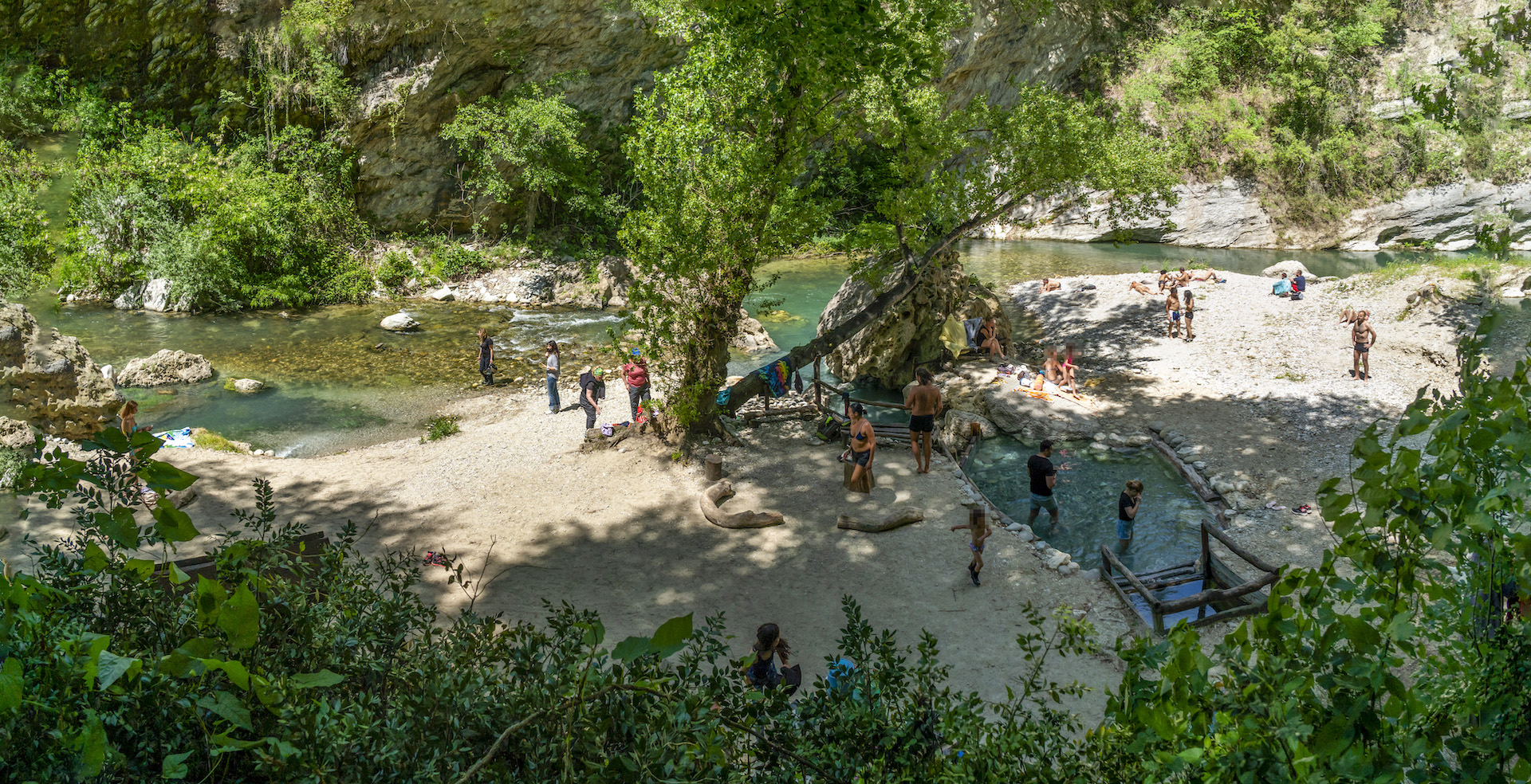 Lu vurghe, la spa dei romani lungo la Salaria